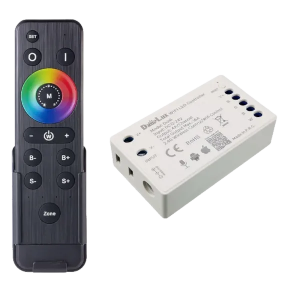 OBLUX 12-24V-Wifi-RGBW-Set